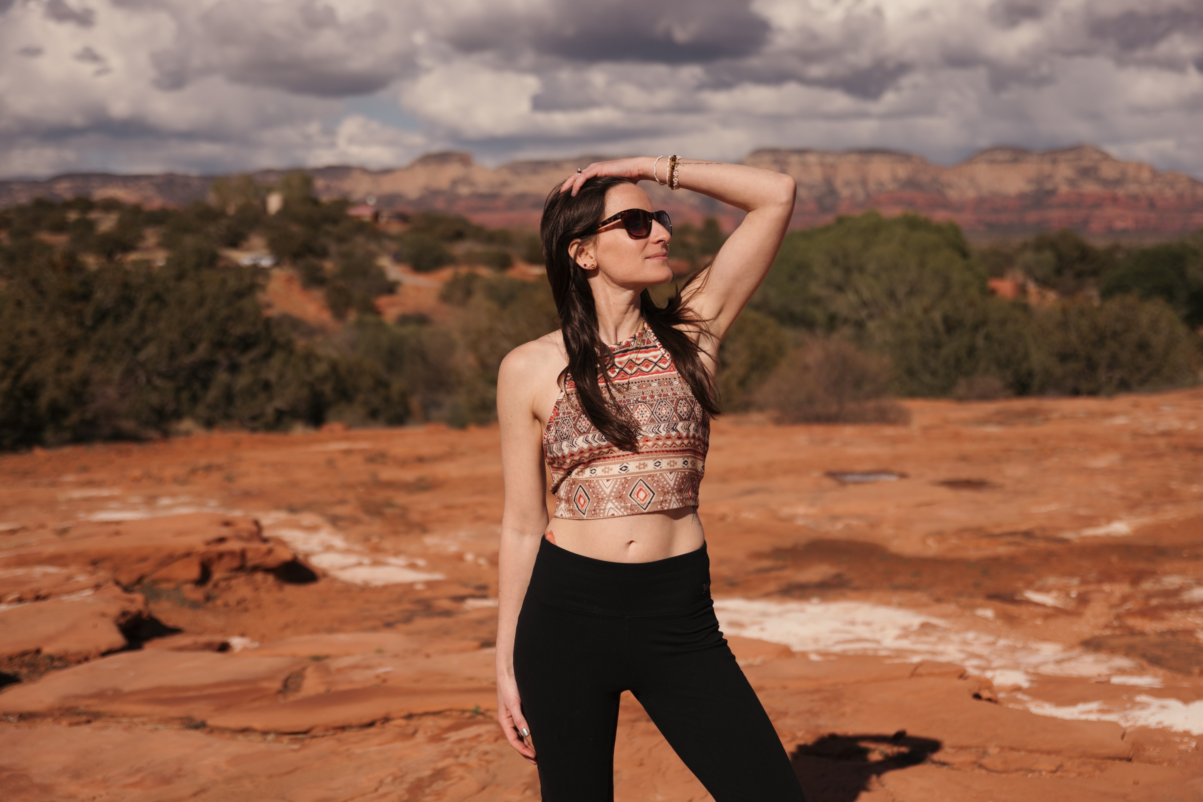 Lady looking